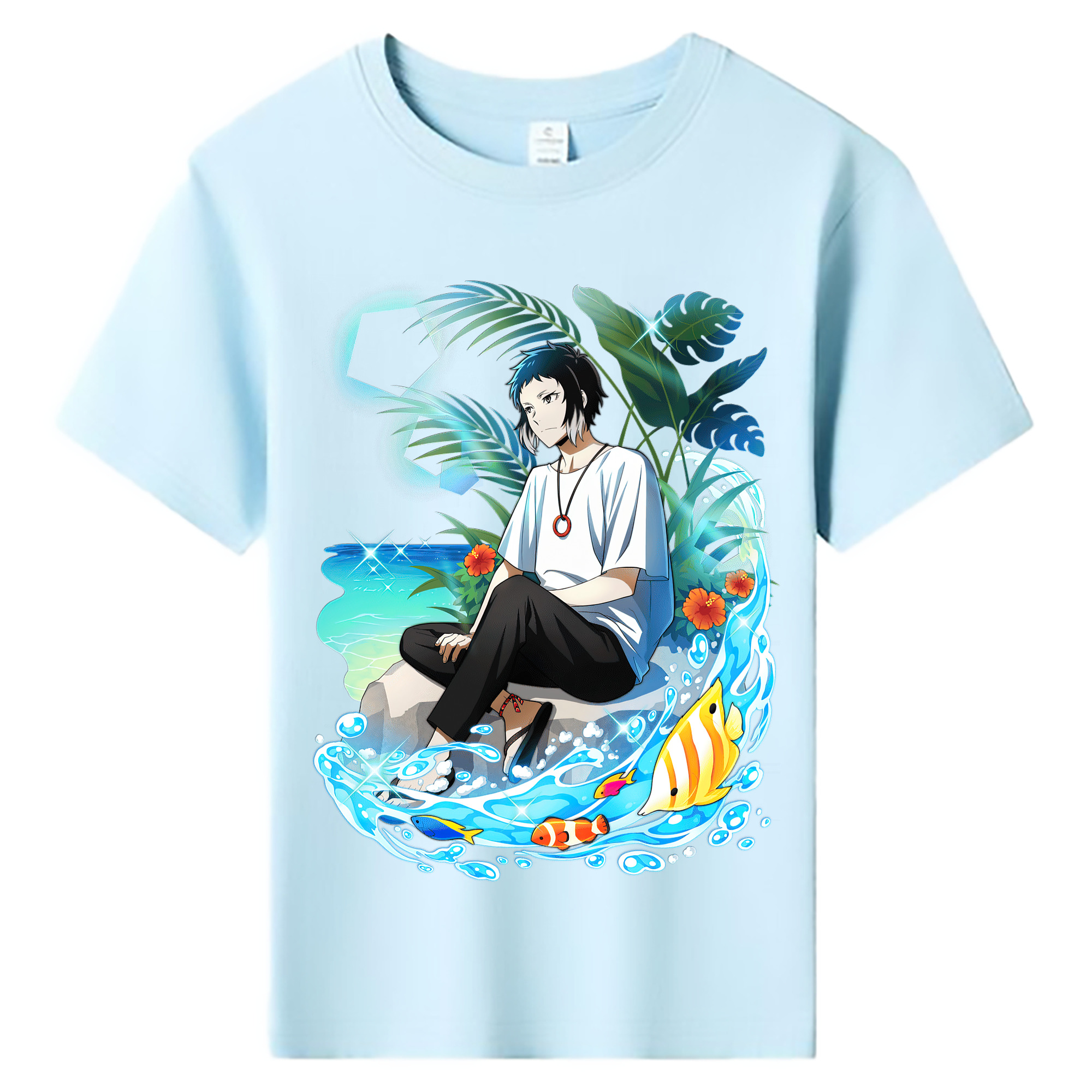 （画像用） 文豪ストレイドッグス Bungo Stray Dogs 綿100％キッズTシャツ（フロントプリント）